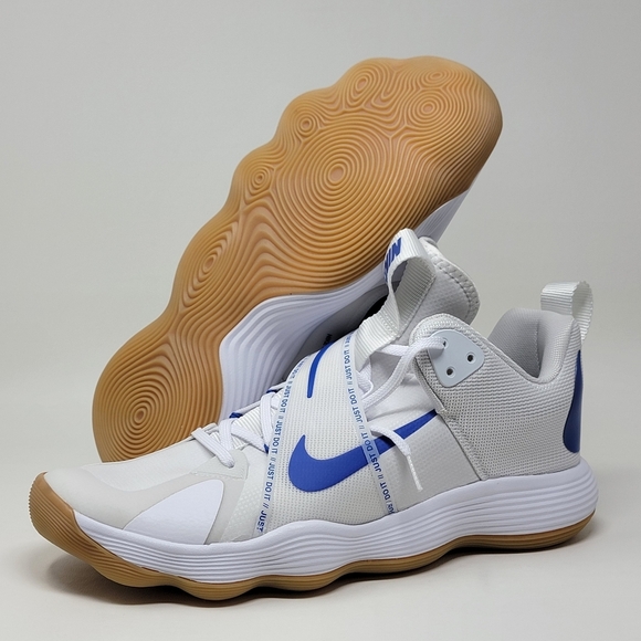 Nike Other - Nike React Hyperset White Game Royal Gum Buttons CI2955 140 Men's Size 14 New